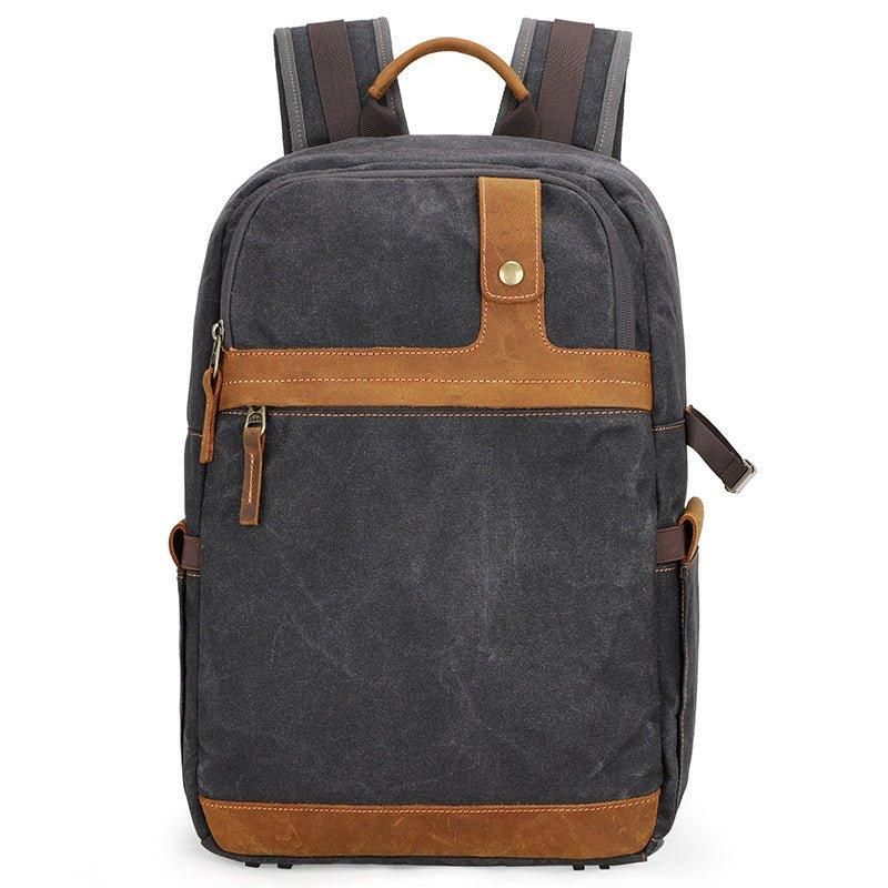 Wasserdichter Canvas-rucksack Mit Kamerafach