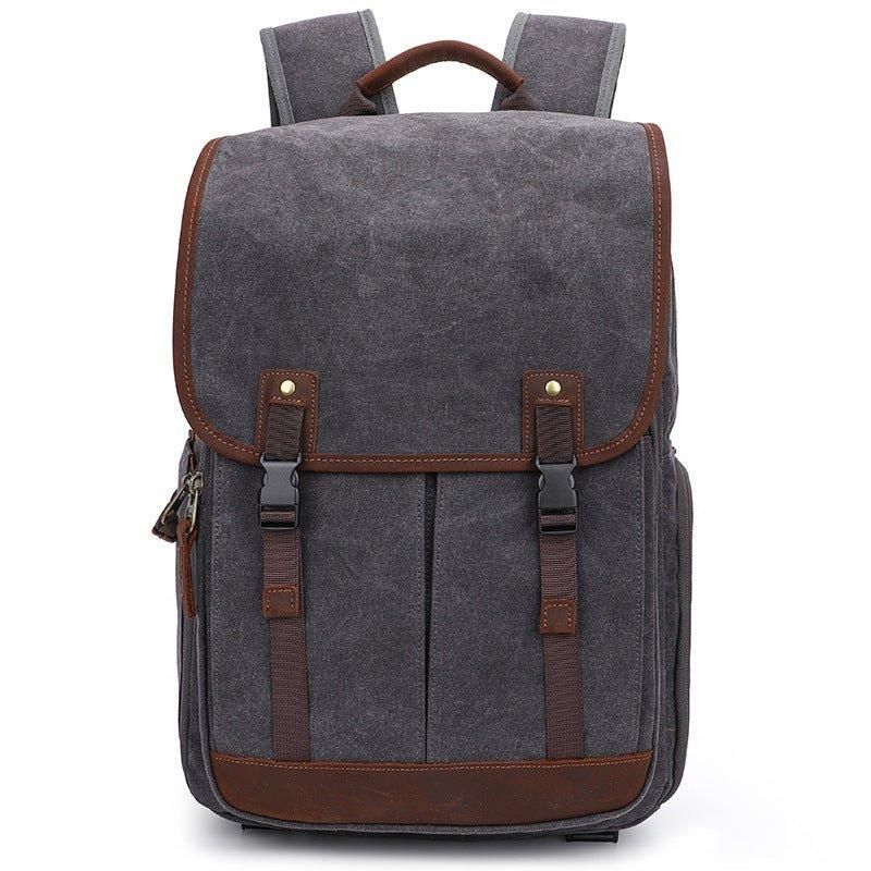 Wasserdichter Kamera-rucksack Aus Canvas