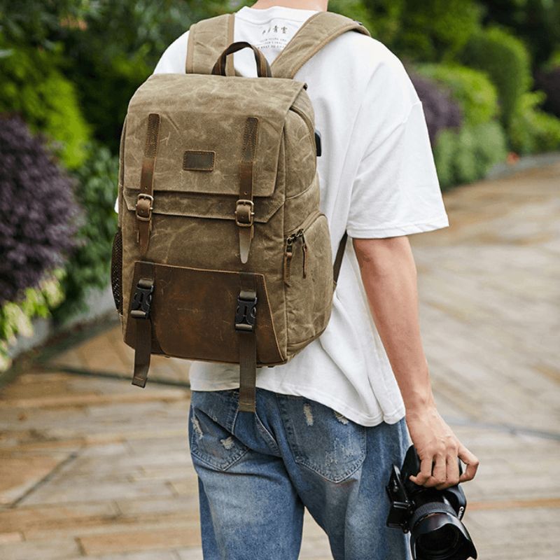 Wasserdichter Kamerarucksack Mit Laptopfach