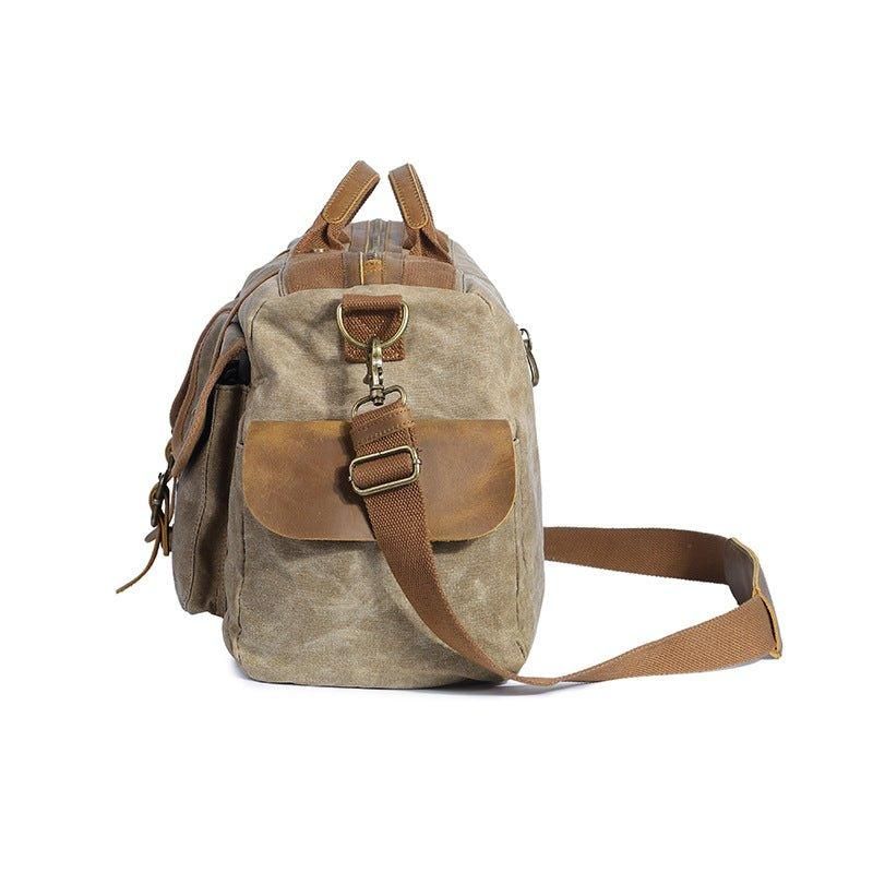 Weekender-reisetasche Aus Robustem Canvas