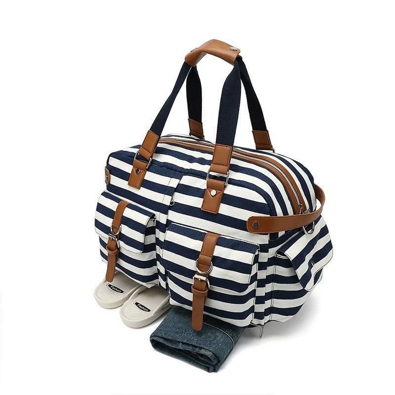 Wochenendtasche Aus Canvas Reisetasche Für Damen